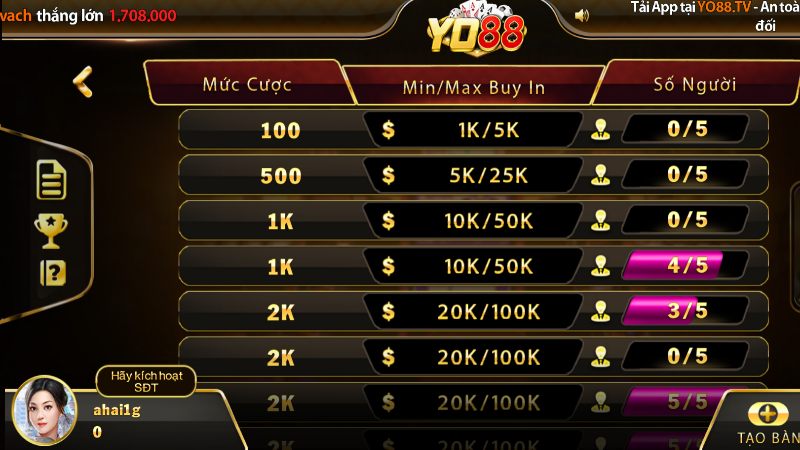 game bai yo88 3 Blackjack - Game bài cực thú vị tại Yo88